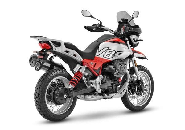 MOTO GUZZI V85 TT E5+ ROSSO FUJI 2025 - CESTOVNÍ ENDURO - MOTORKY