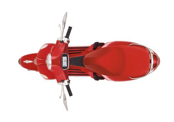 VESPA ELETTRICA L1 E5 - ČERVENÁ - VESPA - SKÚTRY