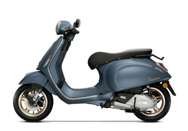 VESPA PRIMAVERA 125 OFFICINA 8 4T - MODRÁ/ZLATÁ - PRIMAVERA - SKÚTRY