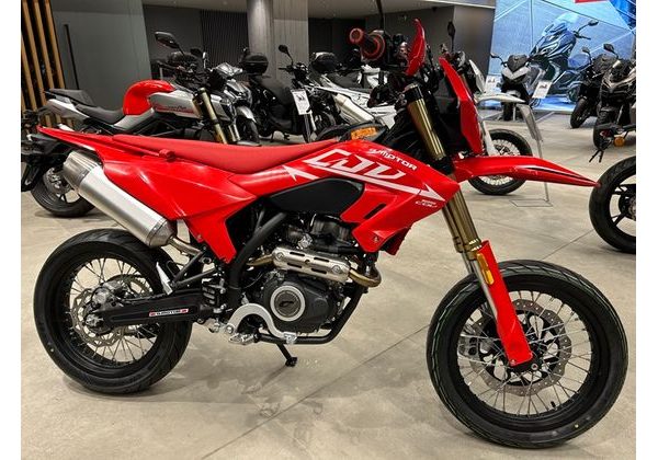 COV 125 MOTARD - ČERVENÁ - 125 CM3 - MOTORKY