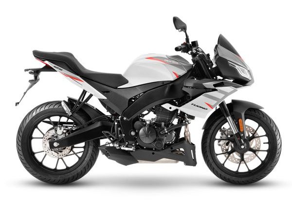 APRILIA TUONO 125 LIGHTNING WHITE 2024 - MOTORKY