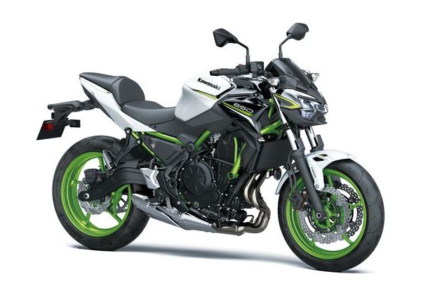 KAWASAKI Z650 BÍLÁ 2021