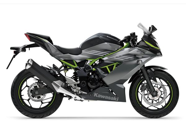 KAWASAKI NINJA 125 - ŠEDÁ 2026 - SUPERSPORT & SPORT - MOTORKY