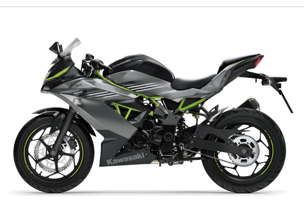 KAWASAKI NINJA 125 - ŠEDÁ 2026 - SUPERSPORT & SPORT - MOTORKY