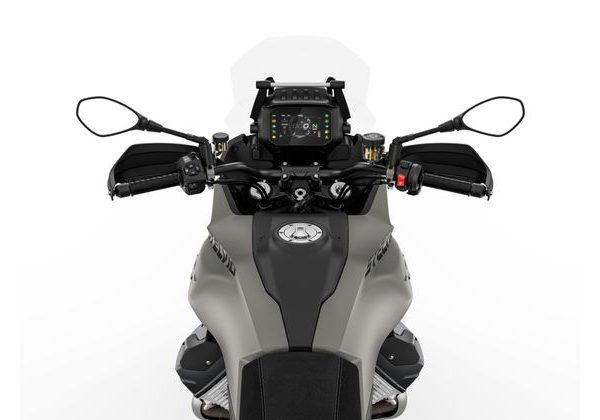 MOTO GUZZI STELVIO ARAS - ŠEDÁ 2026 - CESTOVNÍ ENDURO - MOTORKY