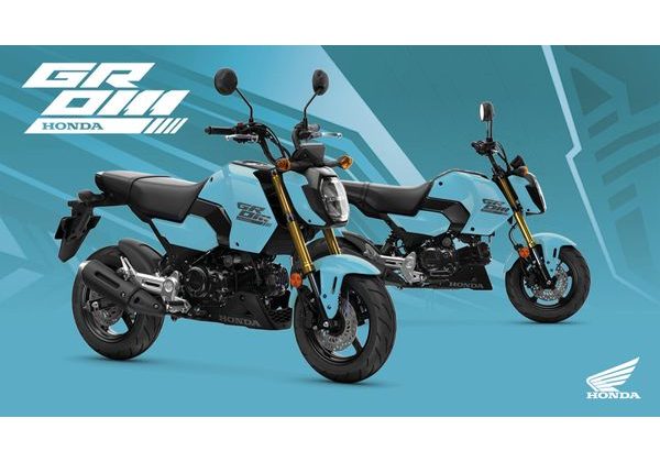 HONDA MSX125 GROM - MODRÁ 2026 - STREET & TOURING - MOTORKY