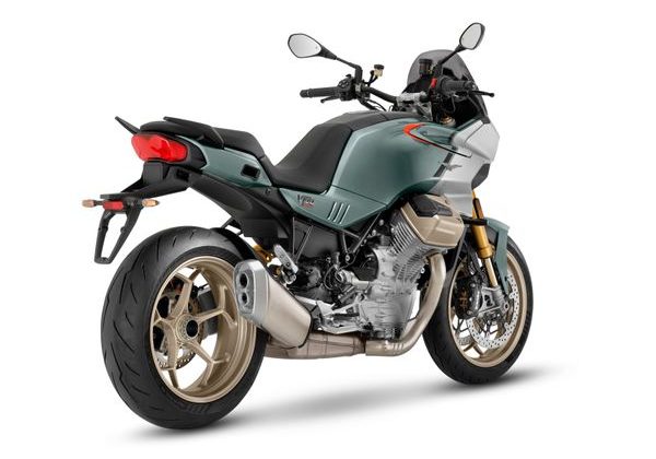 MOTO GUZZI V100 MANDELLO S E5+ - VERDE GHIACCIO 2025 - CESTOVNÍ ENDURO - MOTORKY