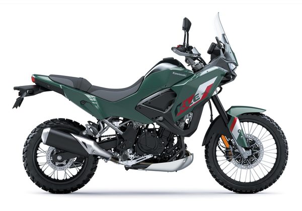 KAWASAKI KLE 500 SE - ZELENÁ 2026 - MOTOCROSS & ENDURO - MOTORKY