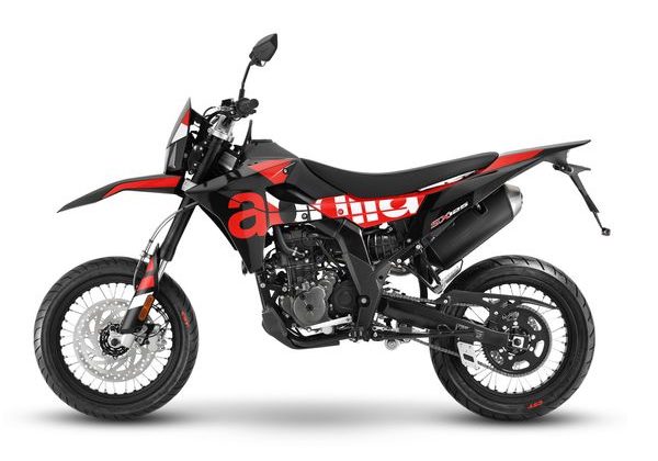 APRILIA SX 125 E5+ - VARANUS BLACK 2025 - OFF ROAD - MOTORKY