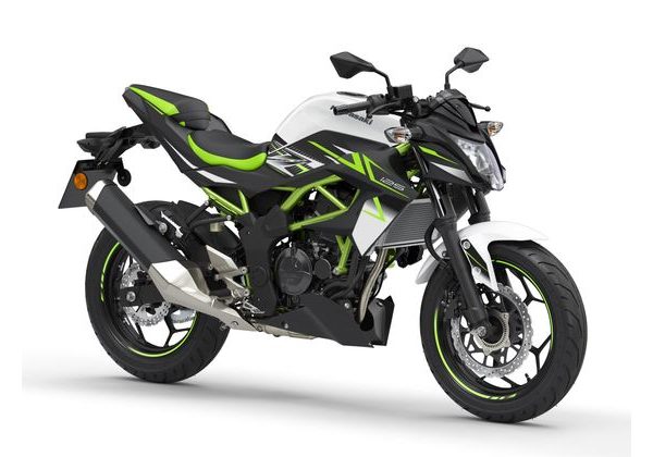 KAWASAKI Z125 BÍLÁ 2022