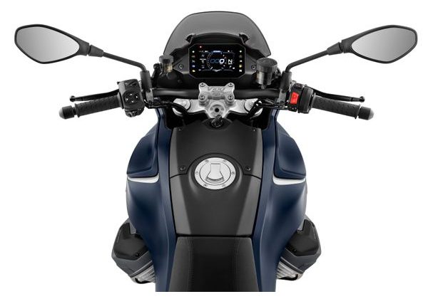 MOTO GUZZI V100 MANDELLO E5+ - GRIGIO TITANIO 2025 - CESTOVNÍ ENDURO - MOTORKY