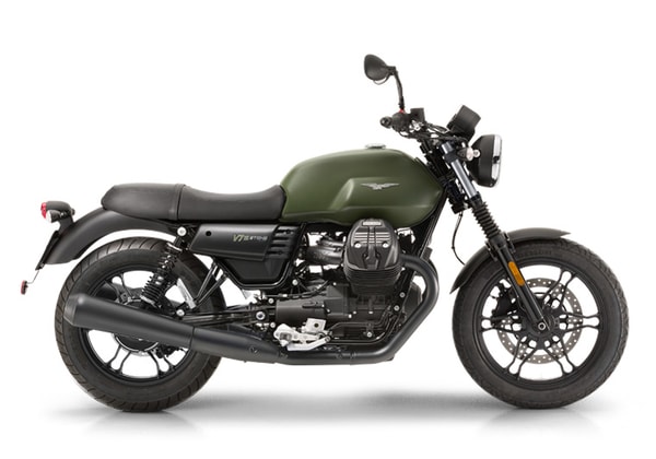 MOTO GUZZI V7 III STONE VERDE CAMOUFLAGE