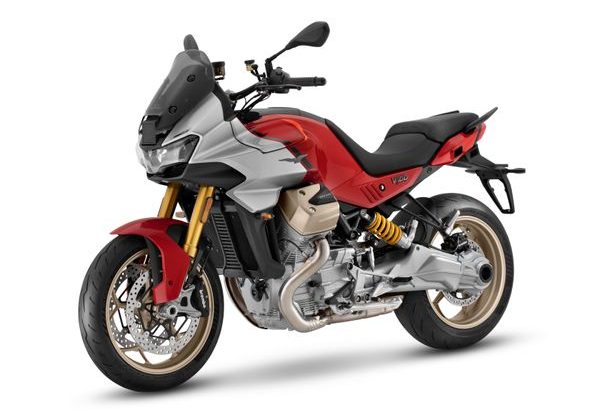 MOTO GUZZI V100 MANDELLO S E5+ - ROSSO LAVA - CESTOVNÍ ENDURO - MOTORKY