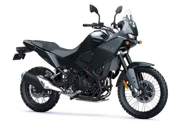 KAWASAKI KLE 500 - ŠEDÁ 2026 - MOTOCROSS & ENDURO - MOTORKY