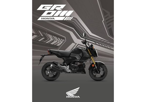 HONDA MSX125 GROM - ČERNÁ 2026 - STREET & TOURING - MOTORKY