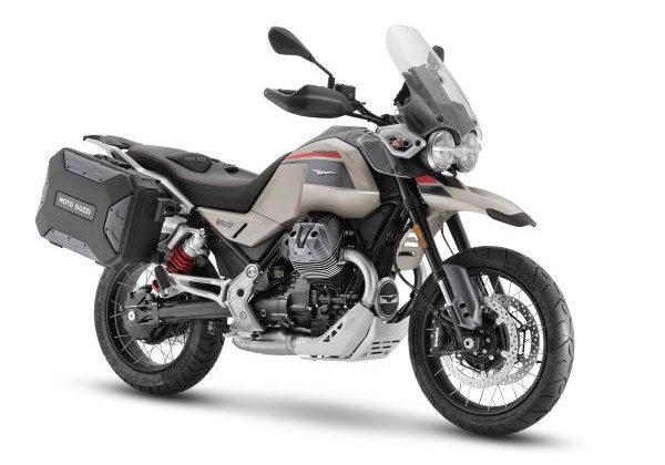 MOTO GUZZI V85 TT TRAVEL E5+ - BRONZO DESERTO - CESTOVNÍ ENDURA - MOTORKY