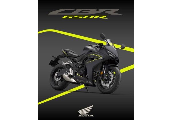 HONDA CBR650R S ELEKTRONICKOU SPOJKOU - ČERNÁ METALICKÁ 2026 - CBR650R - MOTORKY