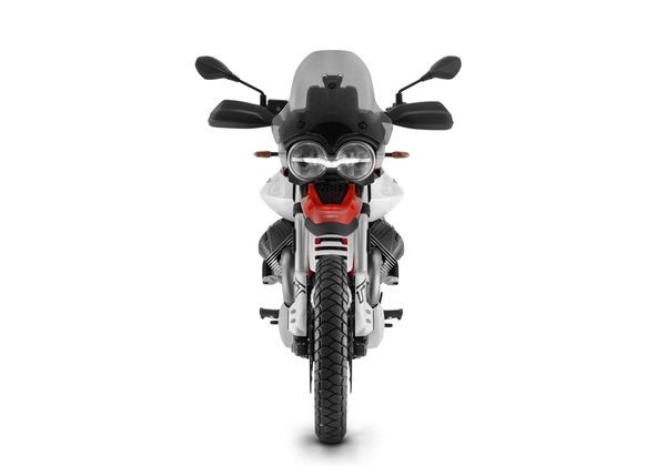 MOTO GUZZI V85 TT E5+ ROSSO FUJI 2025 - CESTOVNÍ ENDURO - MOTORKY