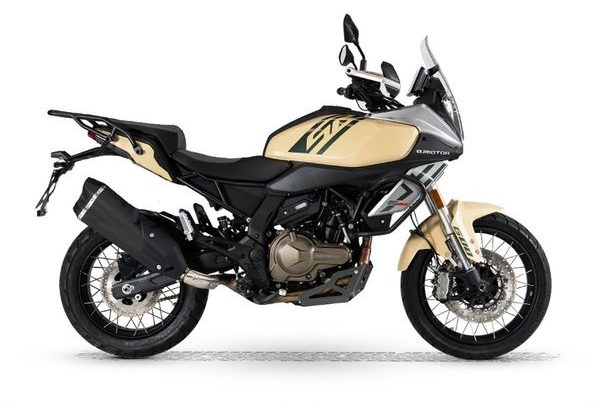 QJ MOTOR SRT 600 SX - PÍSKOVÁ/TMAVĚ ZELENÁ 2025 - SRT 600 SX - MOTORKY