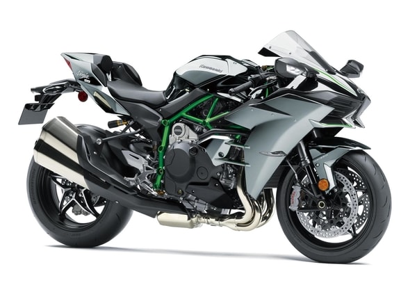 KAWASAKI NINJA H2 ŠEDÁ TMAVÁ