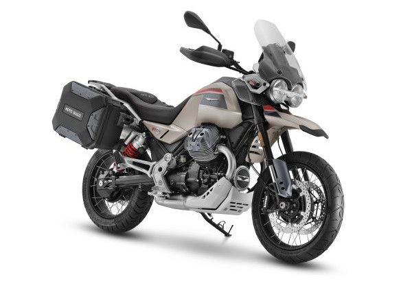 MOTO GUZZI V85 TT TRAVEL E5+ - BRONZO DESERTO - CESTOVNÍ ENDURA - MOTORKY