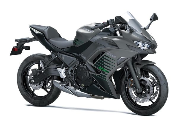 KAWASAKI NINJA 650 - ŠEDÁ 2026 - SUPERSPORT & SPORT - MOTORKY
