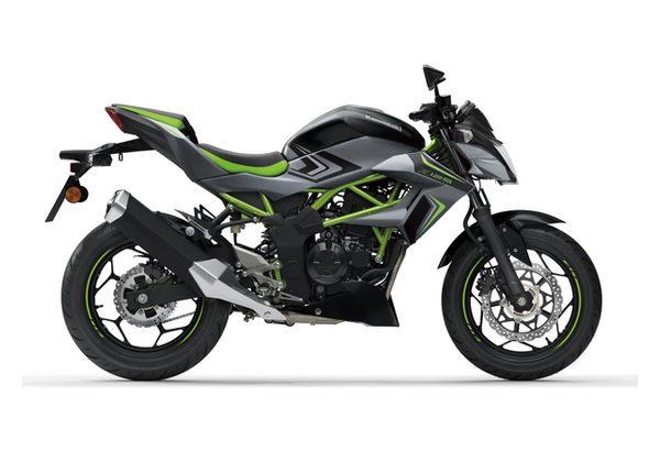 KAWASAKI Z125 - ŠEDÁ/ZELENÁ 2027 - SUPERNAKED - MOTORKY