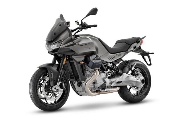 MOTO GUZZI V100 MANDELLO E5+ - BLU OCEANO 2025 - CESTOVNÍ ENDURO - MOTORKY