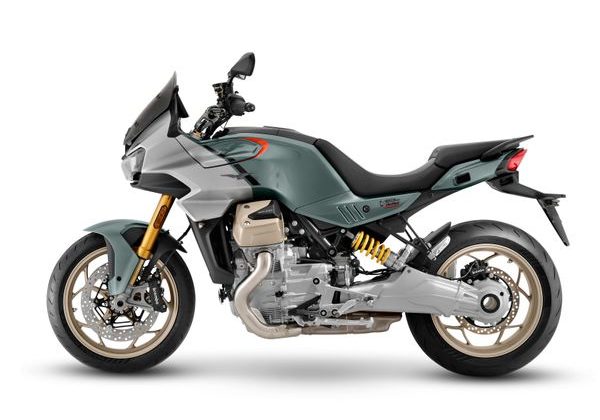 MOTO GUZZI V100 MANDELLO S E5+ - VERDE GHIACCIO 2025 - CESTOVNÍ ENDURO - MOTORKY
