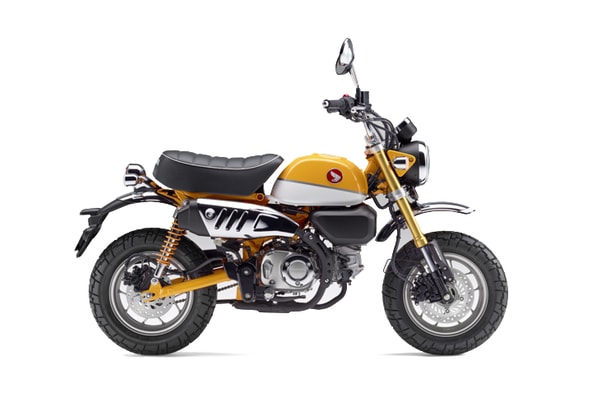 HONDA MONKEY 125 BANANA YELLOW ROSS WHITE