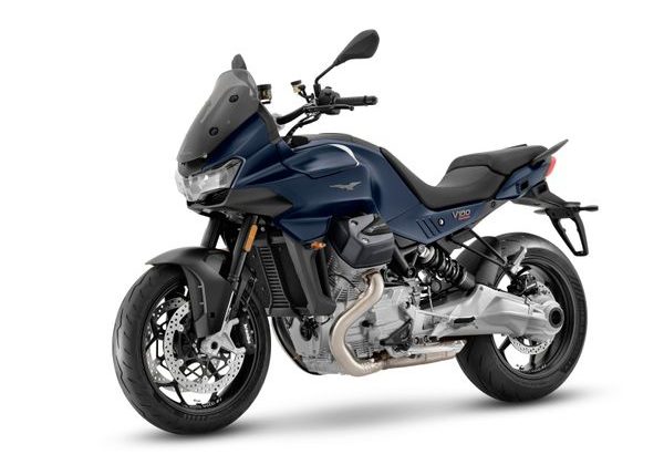 MOTO GUZZI V100 MANDELLO E5+ - GRIGIO TITANIO 2025 - CESTOVNÍ ENDURO - MOTORKY