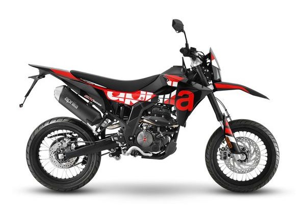 APRILIA SX 125 E5+ - VARANUS BLACK 2025 - OFF ROAD - MOTORKY