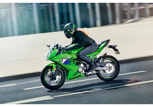 KAWASAKI NINJA 125 - ŠEDÁ 2027 - SUPERSPORT & SPORT - MOTORKY