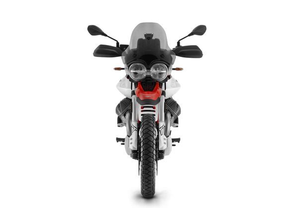 MOTO GUZZI V85 TT E5+ ROSSO FUJI 2025 - CESTOVNÍ ENDURO - MOTORKY