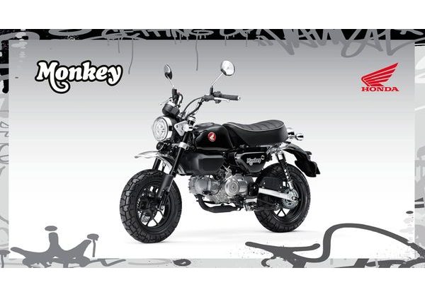 HONDA MONKEY - ČERNÁ 2025 - MONKEY - MOTORKY