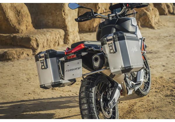 APRILIA TUAREG 660 E5+ - HAILSTORM WHITE 2025 - CESTOVNÍ ENDURO - MOTORKY