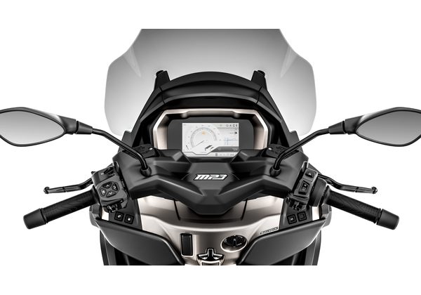 PIAGGIO MP3 530 HPE EXCLUSIVE E5+ GRIGIO TITANIO MATT 2025 - MP3 - SKÚTRY