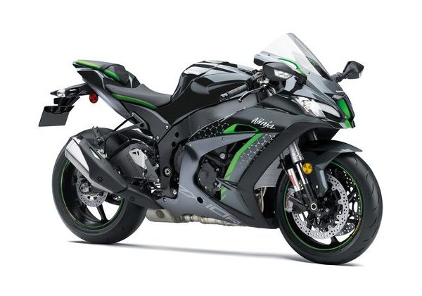 KAWASAKI ZX-10R SE ŠEDÁ TMAVÁ