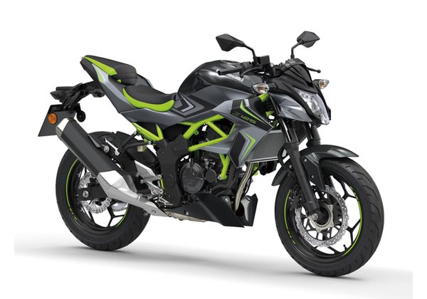 KAWASAKI Z125 - ŠEDÁ/ZELENÁ 2027 - SUPERNAKED - MOTORKY