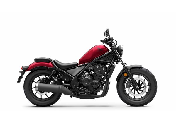 HONDA CMX500 REBEL CANDY DIESEL RED