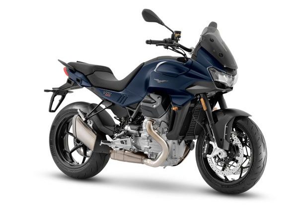 MOTO GUZZI V100 MANDELLO E5+ - GRIGIO TITANIO 2025 - CESTOVNÍ ENDURO - MOTORKY