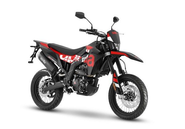 APRILIA SX 125 E5+ - VARANUS BLACK 2025 - OFF ROAD - MOTORKY
