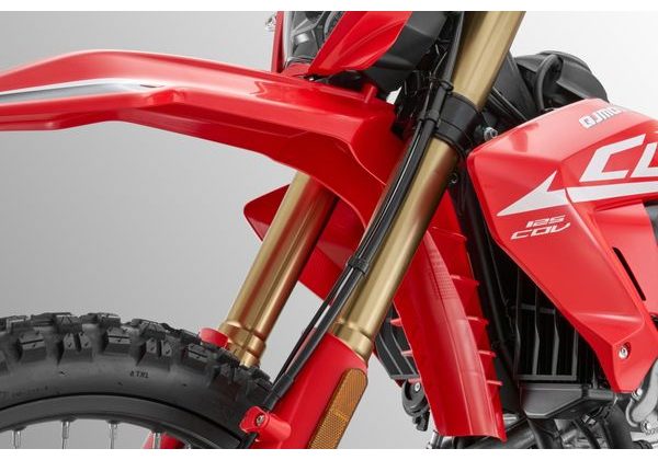 QJMOTOR COV 125 X ENDURO - ČERVENÁ - 125 CM3 - MOTORKY