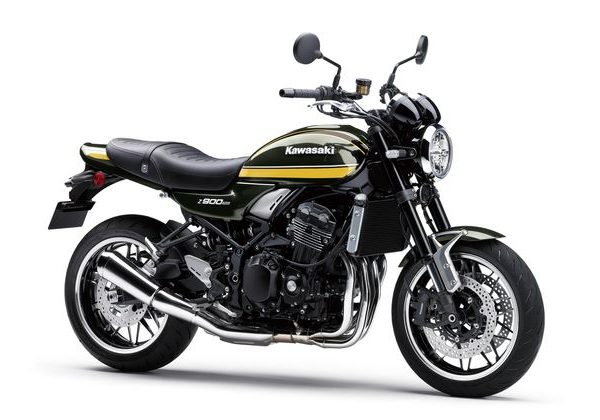 KAWASAKI Z900RS ZELENÁ TMAVÁ