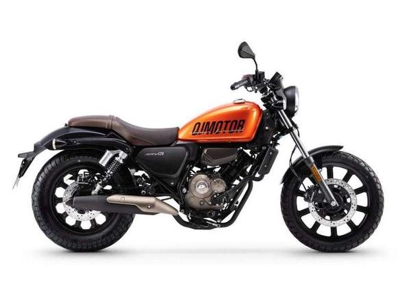 QJMOTOR SRV 125 - ORANŽOVÁ 2025 - SRV 125 - MOTORKY
