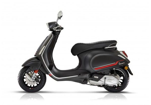 VESPA SPRINT S 125 ABS E5 - ČERNÁ 2024