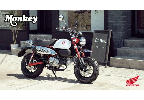 HONDA MONKEY - ČERVENÁ 2025 - MONKEY - MOTORKY