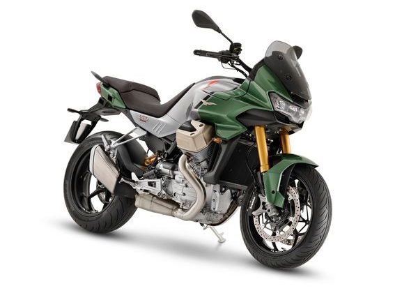 MOTO GUZZI V100 MANDELO S E5 VERDE 2121 - CUSTOM & TOURING - MOTORKY