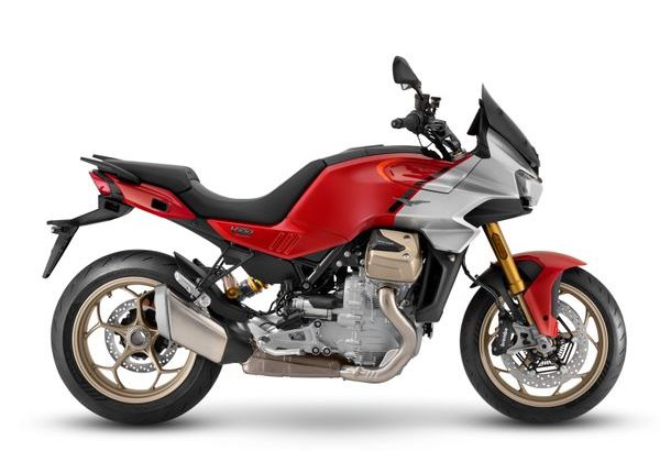 MOTO GUZZI V100 MANDELLO S E5+ - ROSSO LAVA