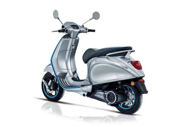 VESPA ELETTRICA L1 E5 - STŘÍBRNÁ, MODRÁ - VESPA - SKÚTRY